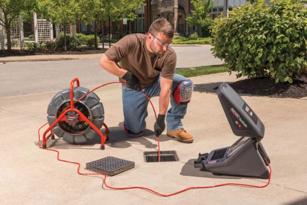 Inspecting drain pipes and sewers